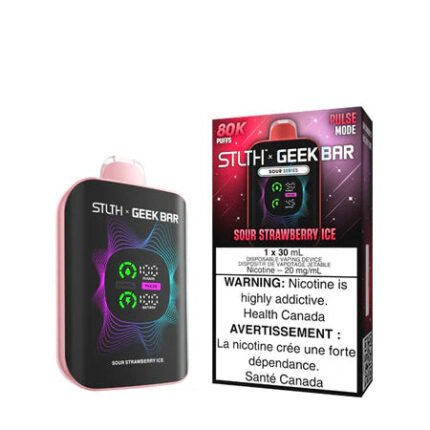 STLTH x Geek Bar - Sour Strawberry Ice
