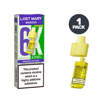 Banana Volcano Lost Mary BM6000 Refill Pack