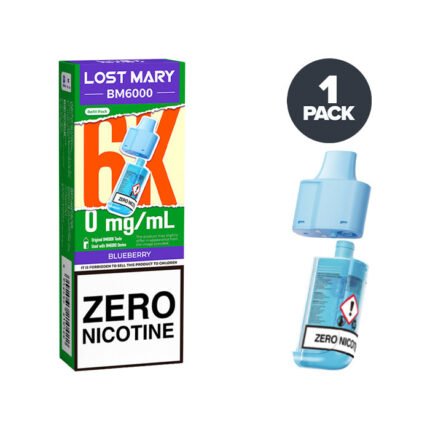Blueberry Lost Mary BM6000 Refill Pack