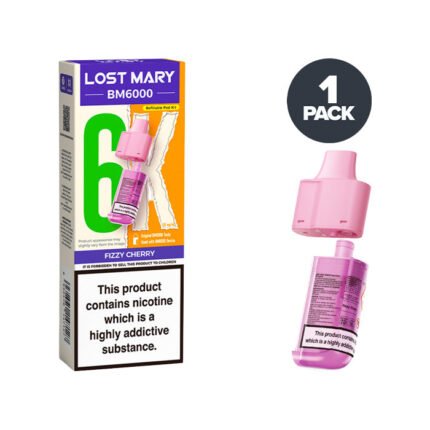 Fizzy Cherry Lost Mary BM6000 Refill Pack