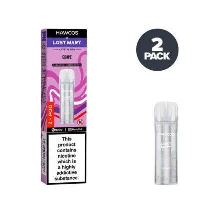 Grape Hawcos X Lost Mary Crystal Pro Prefilled Pods