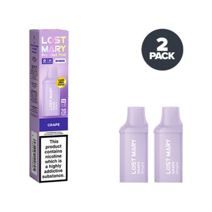 Grape Lost Mary BM600 Prefilled Pods