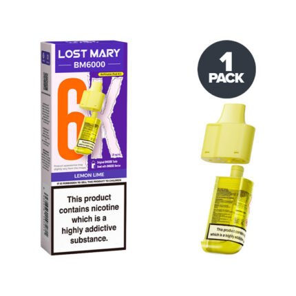 Lemon Lime Lost Mary BM6000 Refill Pack