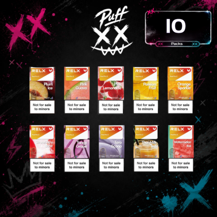 10 × Relx Pods $134.99