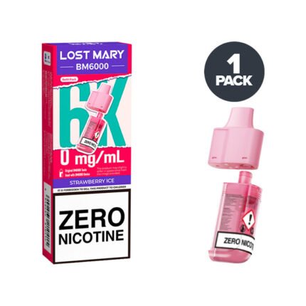 Strawberry Ice Lost Mary BM6000 Refill Pack
