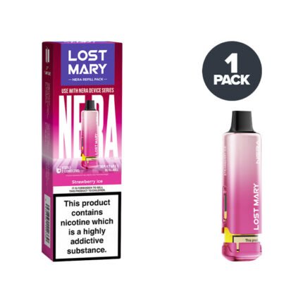 Strawberry Ice Lost Mary Nera 15K Refill Pack
